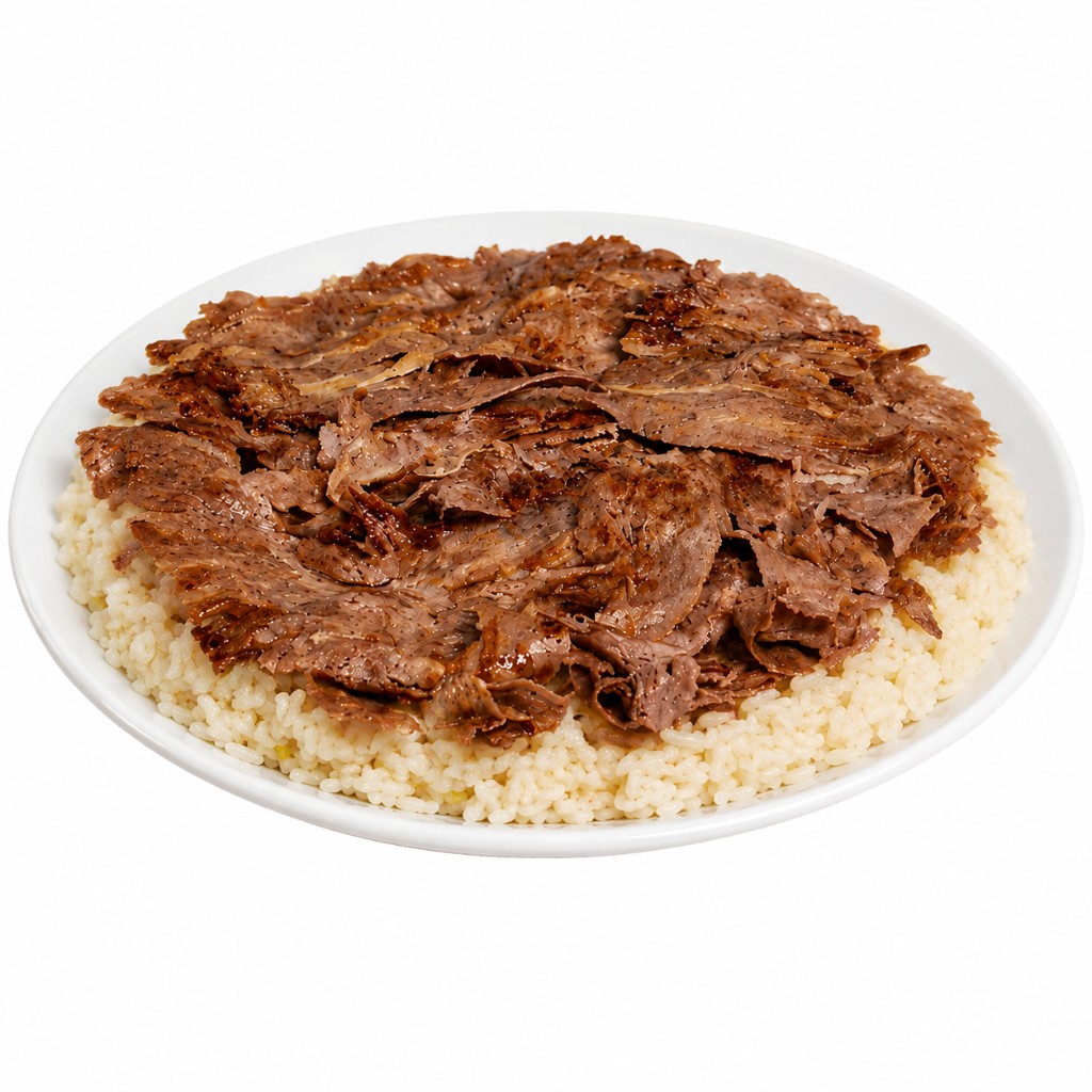 Lezzet-i Baki Döner Pilav Üstü yaprak et döner